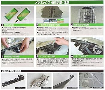 未使用　メグミックス　主剤　ブラック　10個 専用チップ12本入り　4袋 万能接着剤]メグミックスMKキット（黒速乾/グレー遅乾混合セット